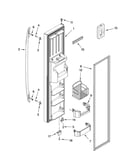 Freezer door parts