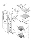 Freezer liner parts
