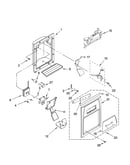 Dispenser front parts