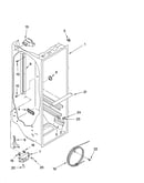 Refrigerator liner parts