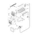 Whirlpool GD2SHAXNB01 icemaker parts diagram