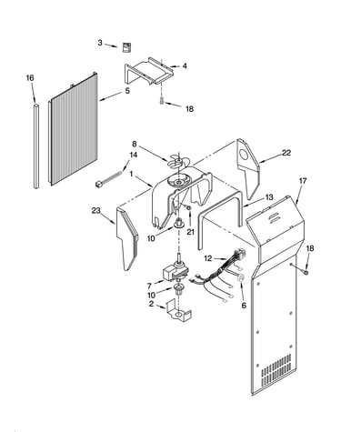 Air flow parts, optional parts