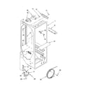 Whirlpool GD5PHAXMS10 refrigerator liner parts diagram