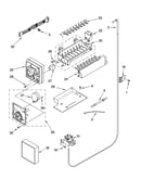 Icemaker parts, parts not illustrated
