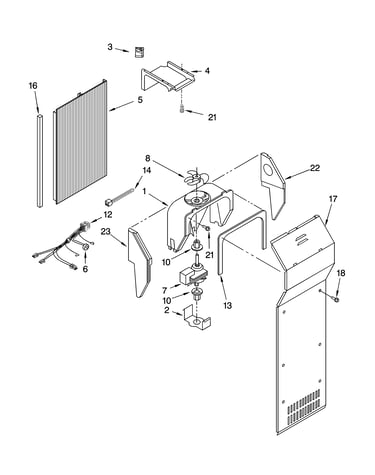 Air flow parts