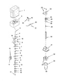 Motor and ice container parts
