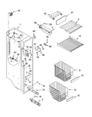 Freezer liner parts