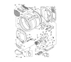 Whirlpool GEW9868KQ4 bulkhead parts, optional parts (not included) diagram