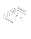 Cabinet and installation parts