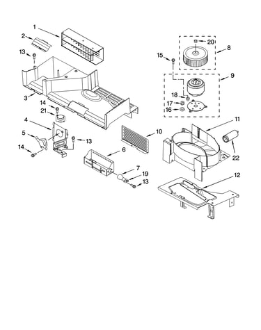 Air flow parts