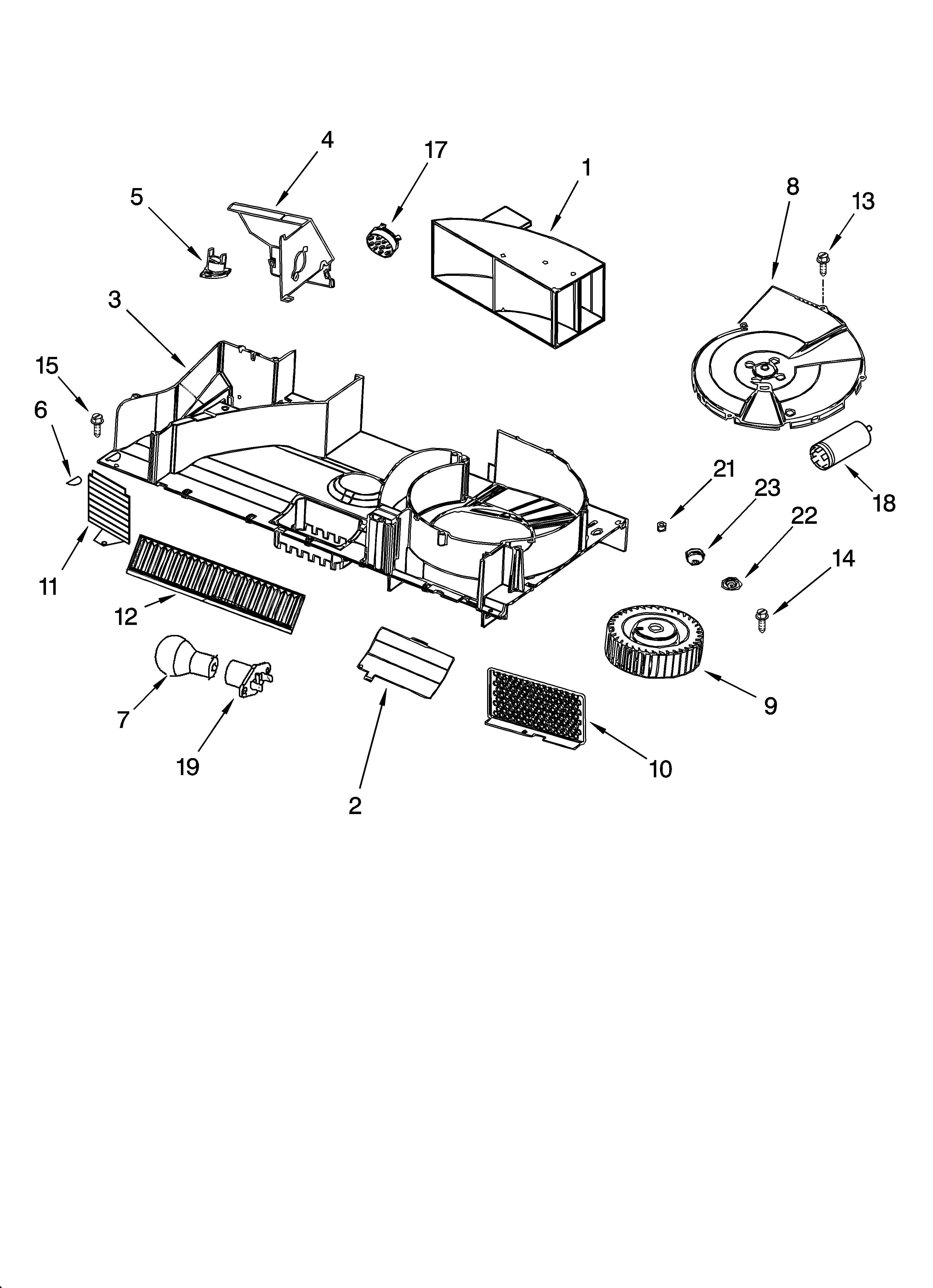 Air flow parts