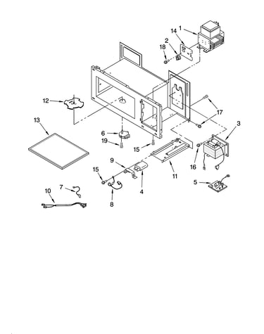 Magnetron and air flow parts