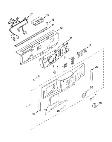 Control panel parts