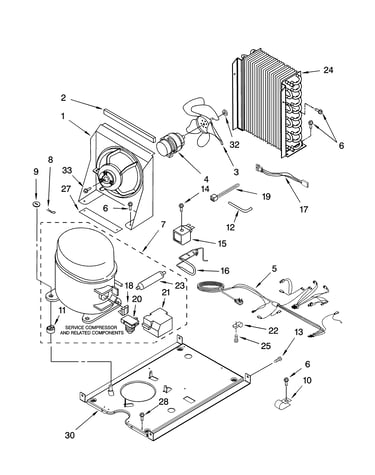 Unit parts, optional parts