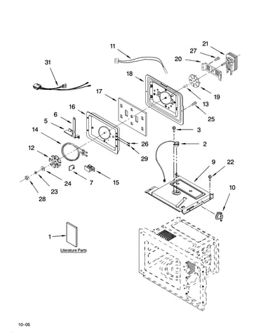 Convection oven parts