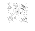 Whirlpool GM8155XJB1 oven interior parts diagram