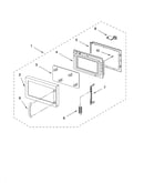 Oven door parts