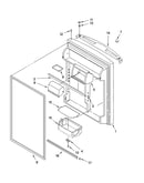Refrigerator door parts