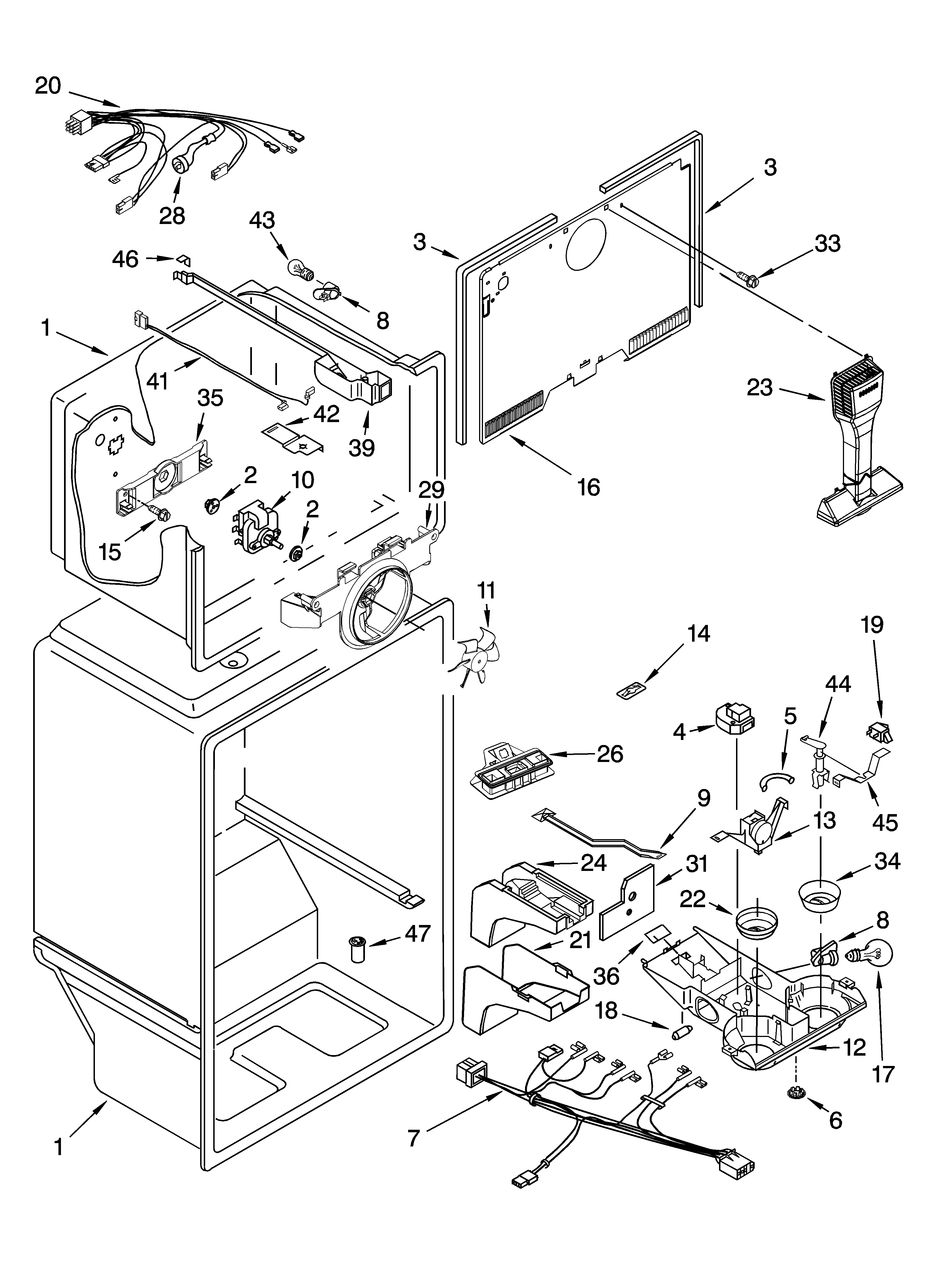 Liner parts