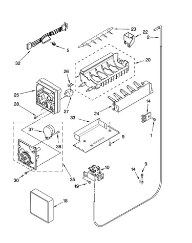Icemaker parts