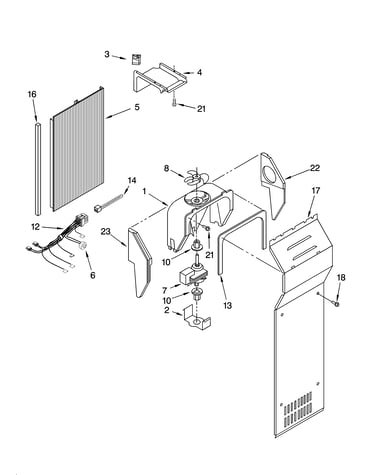 Air flow parts, optional parts