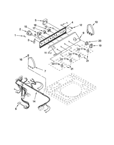 Control panel parts