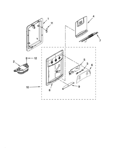 Dispenser parts, optional parts