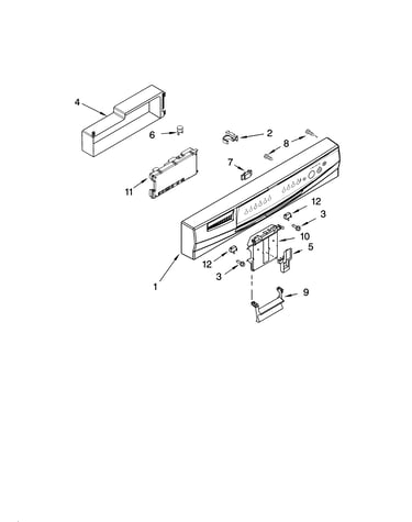 Control panel parts