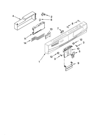 Control panel parts