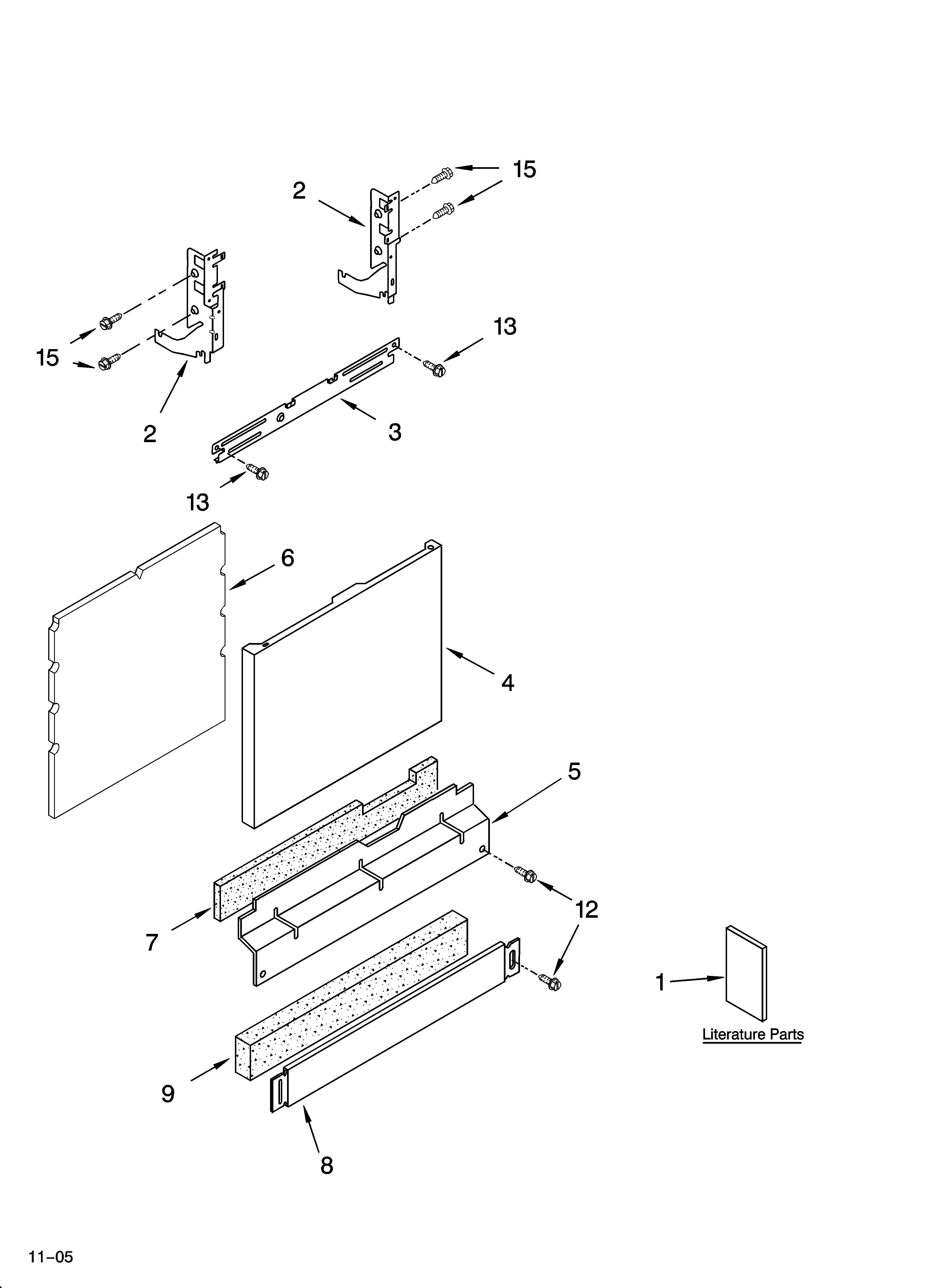 Door and panel parts