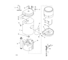 Whirlpool HD1000JSN4 outer cover & insulation parts diagram