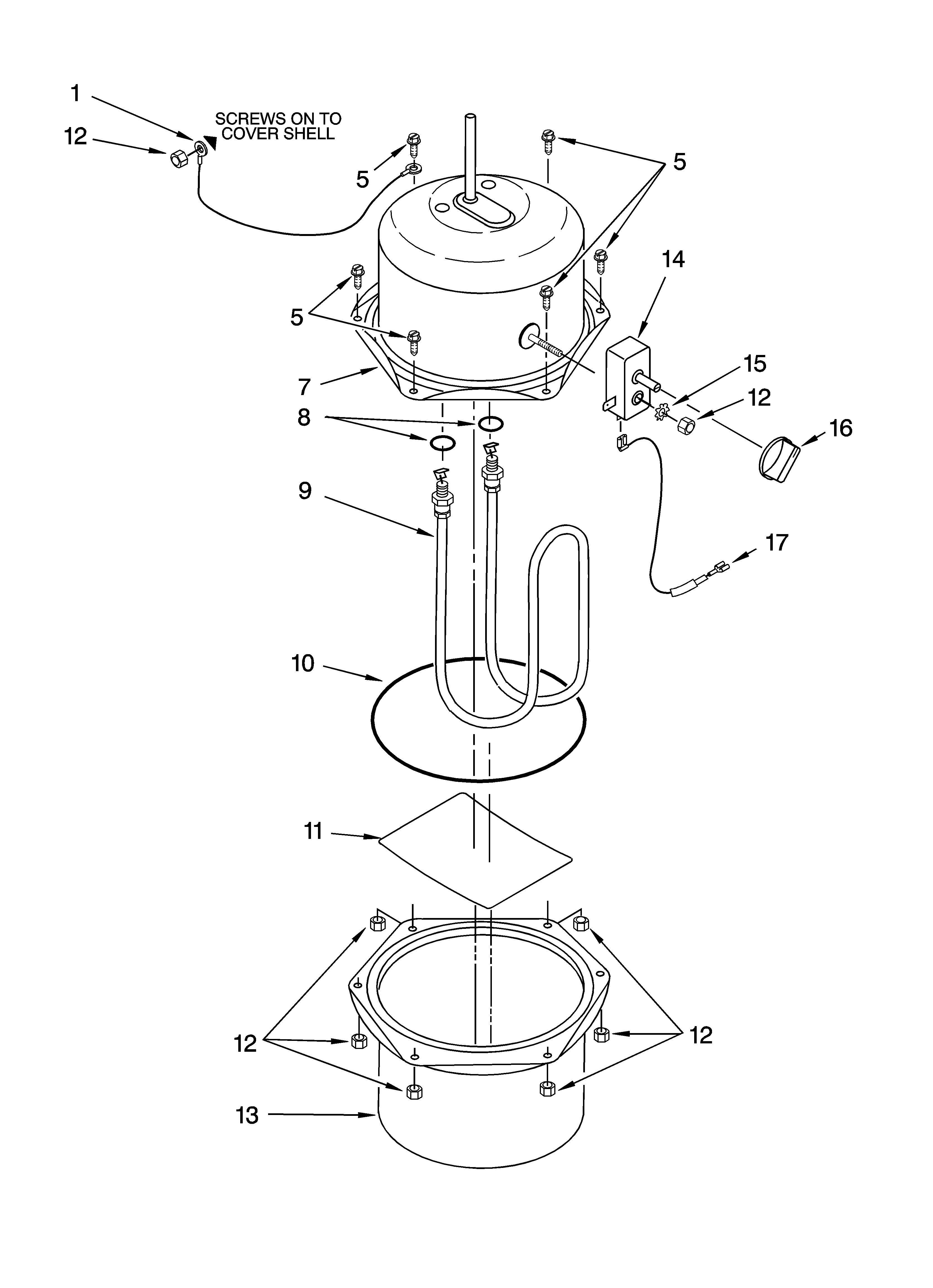 UPPER & LOWER TANK SHELL