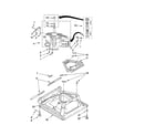 KitchenAid KAWS850LT2 machine base parts diagram