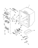Refrigerator liner parts