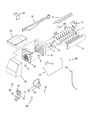 Icemaker parts