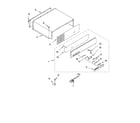 KitchenAid KBRV36FPS02 top grille and unit cover parts diagram