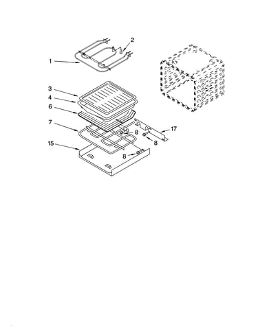 Internal oven parts