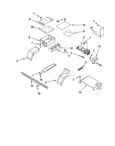 Top venting parts, optional parts