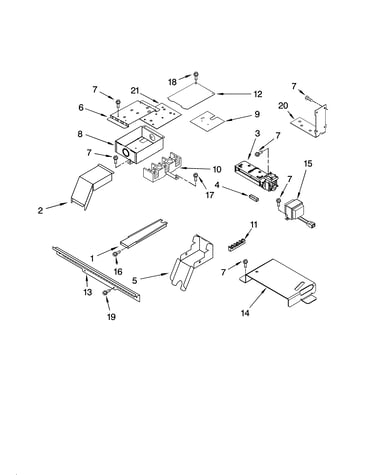 Top venting parts, optional parts