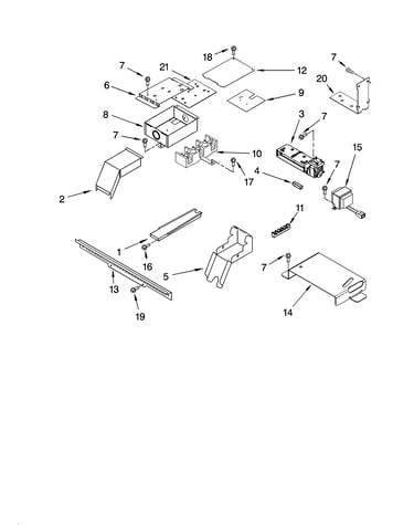 Top venting parts, optional parts