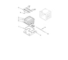 KitchenAid KESI901PBL01 internal oven parts diagram