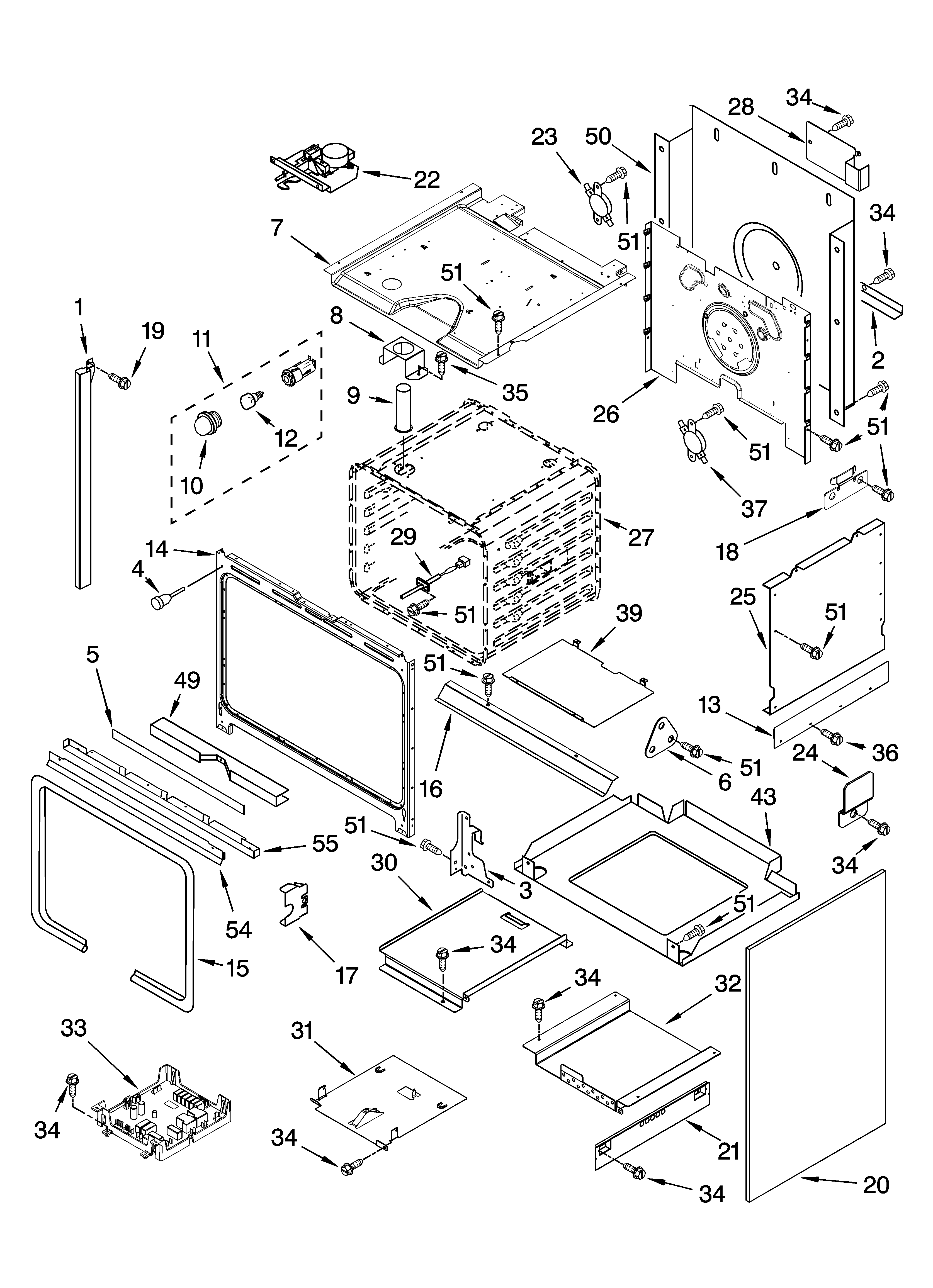Oven parts