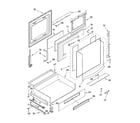 KitchenAid KGRI801PBL01 door and drawer parts diagram