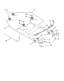 Cooktop burner parts, optional parts