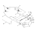 Cooktop burner parts