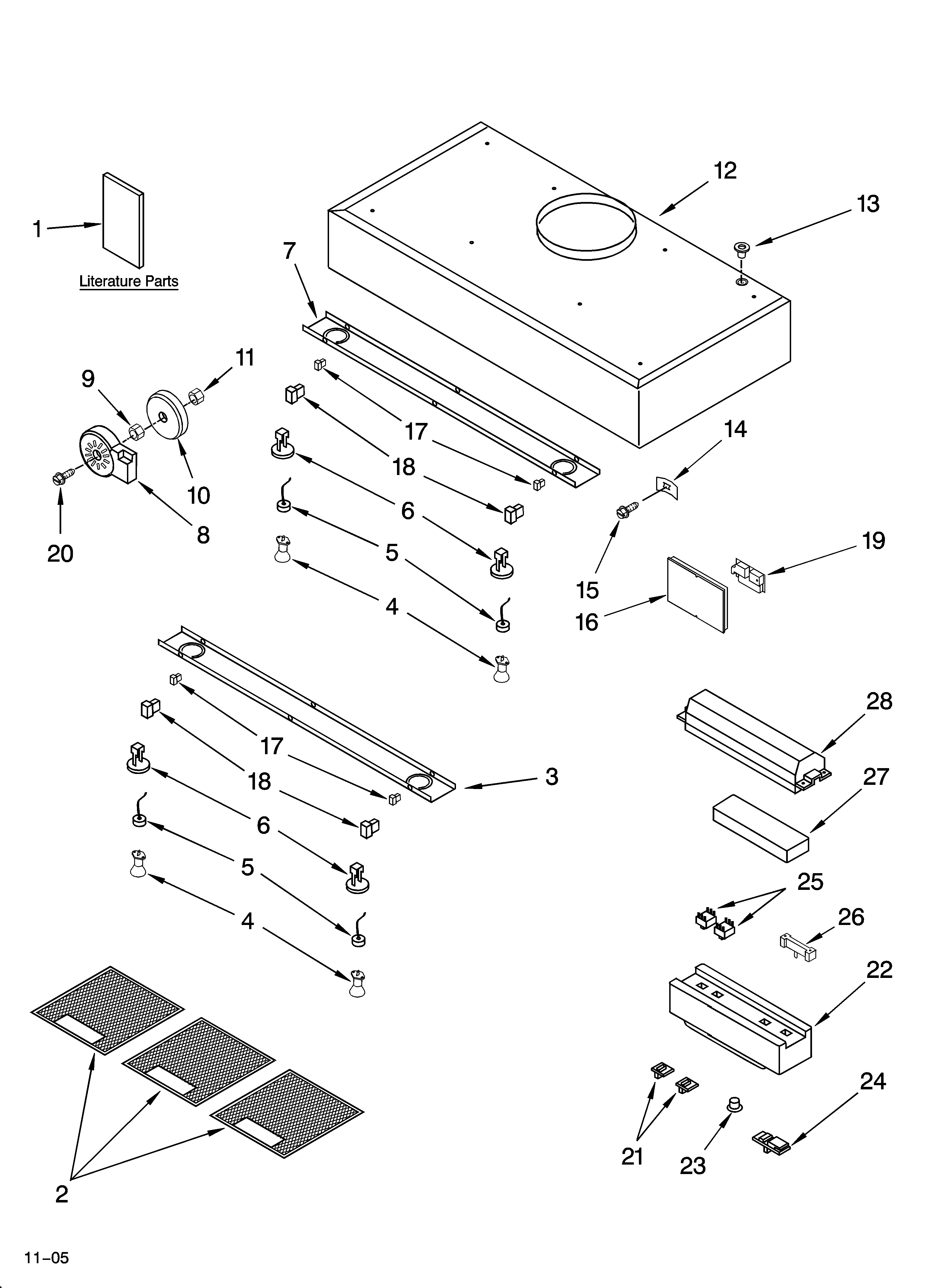 Hood parts