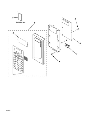 Control panel parts