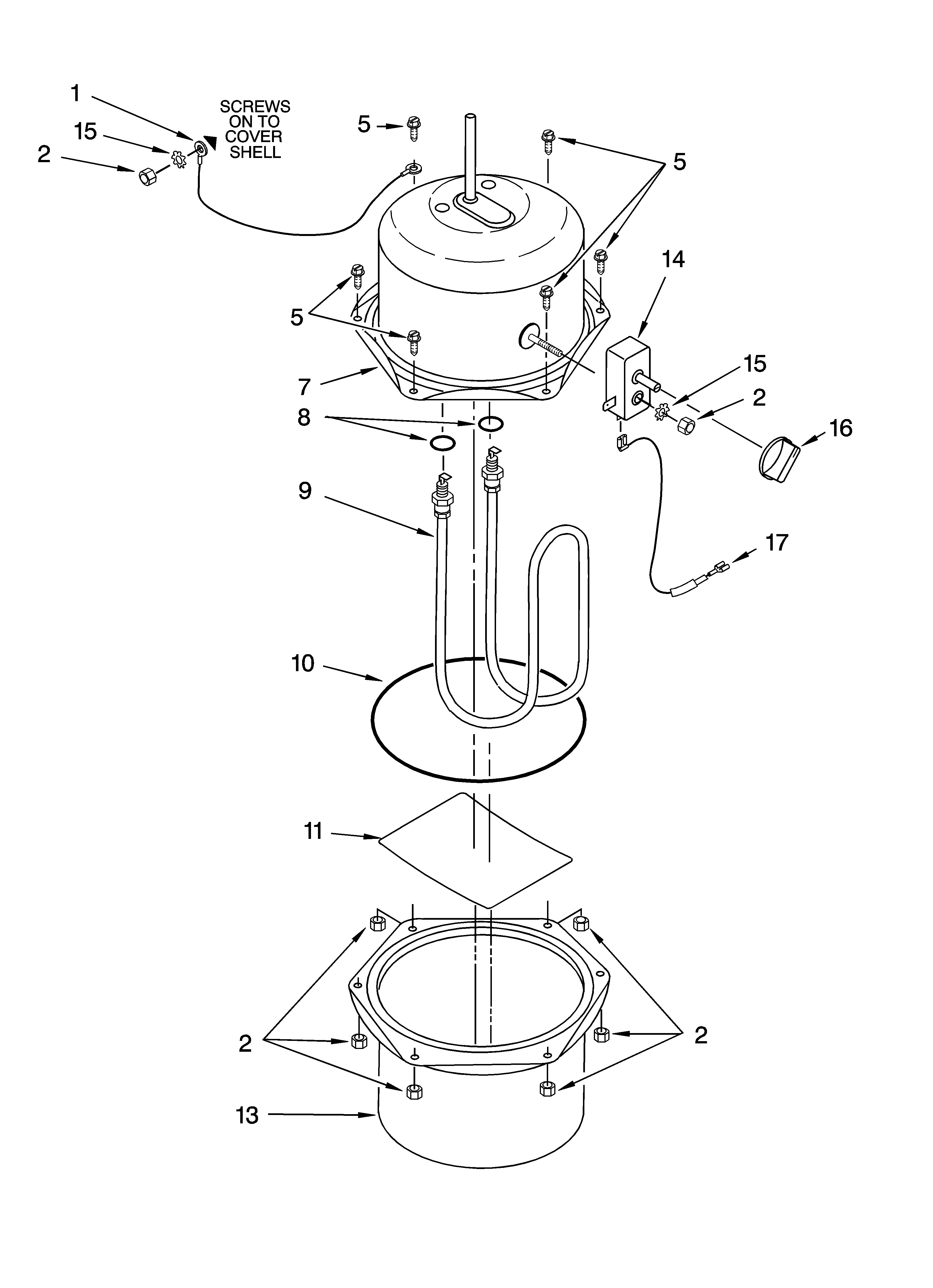 UPPER & LOWER TANK SHELL