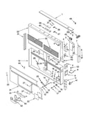 Housing and control parts