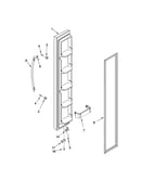 Freezer door parts